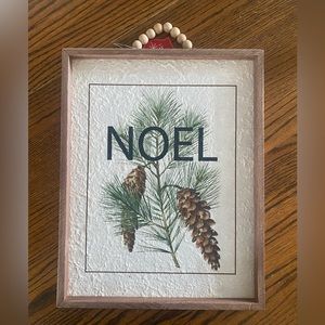 BOGO Holiday decor faux wood sign